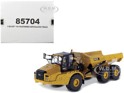 CAT Caterpillar 745 Articulated Truck with Operator (Dirty Version) \