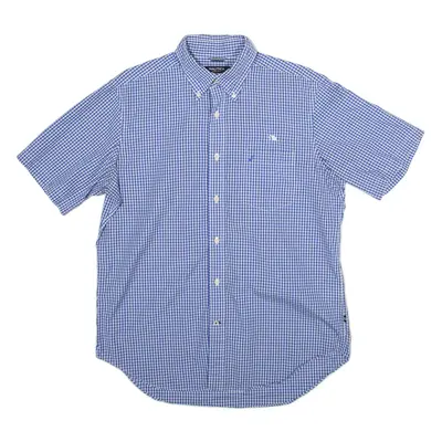 NAUTICA Classic Fit Mens Shirt Blue Gingham M