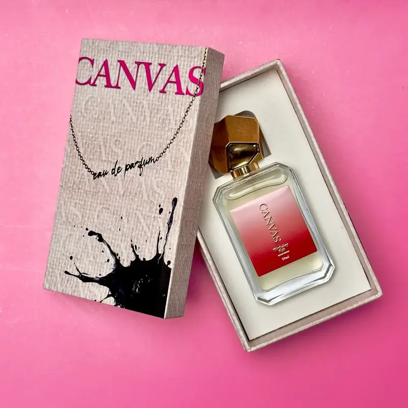 CANVAS Eau de Parfum - Elegant Floral Scents Perfume with Luxurious All-Day Lasting Fragrance and Sophisticated Design