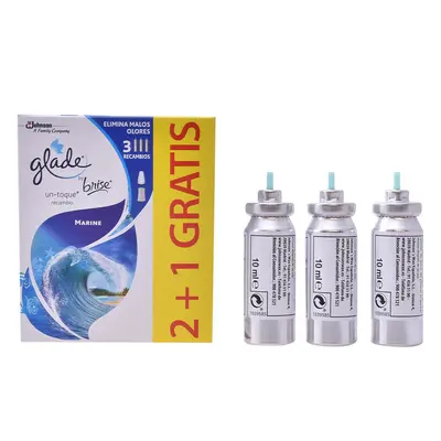 Glade Un Tocco Deodorant Refill Marine 3 Pieces