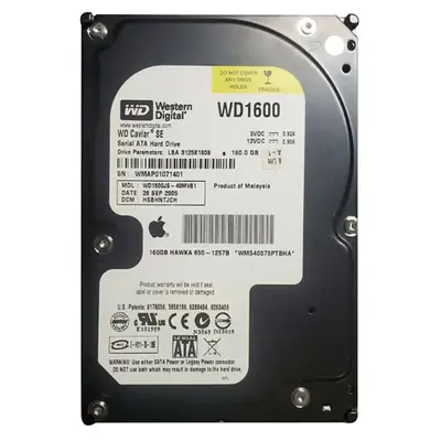 WD1600JS-40MVB1 Western Digital Caviar SE 160GB 7200RPM SATA 3Gb/s 8MB Cache 3.5-Inch Hard Drive