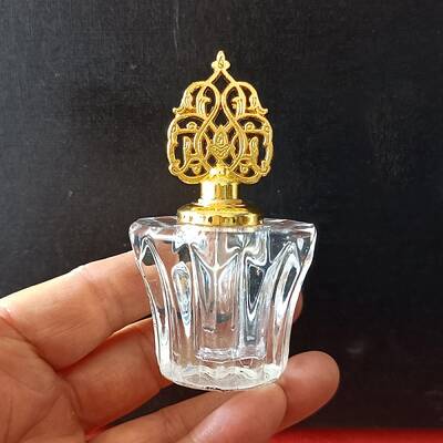 Transparent Glass Perfume Bottles