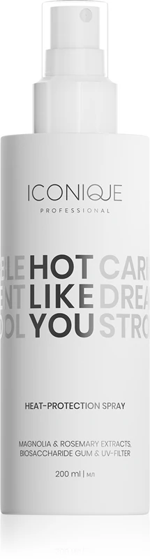ICONIQUE Professional HOT LIKE YOU protective spray for hair heat protection 200 ml