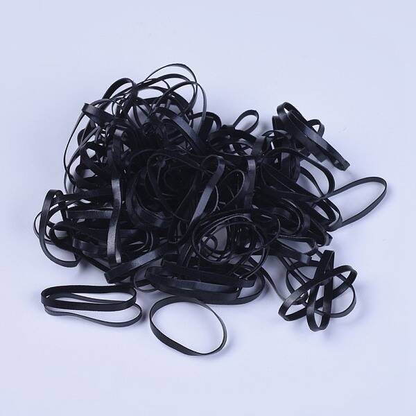 Disposable Elastic Hair Rubber Bands