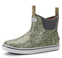SUREWAY Men's Deck Boots Professional Non-Slip Fishing & Ankle Boating Boot Waterproof Rain Boots, Lightweight Neoprene Rubbe...