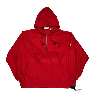 Marlboro Windbreaker - XL Red Nylon | Size: x-large