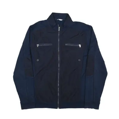 CALVIN KLEIN Bomber Jacket Blue Mens L