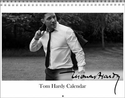 Tom Hardyy 2024 Wall Calendar With His Quotes And Signature