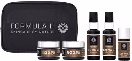 Set Formula H Real Man - Foot Cream, Hand Cream, Shampoo, Shower Gel and Anti-Wrinkle Serum