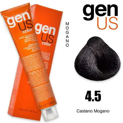 Crema Colorante Permanente Genus 100 Ml 4.5