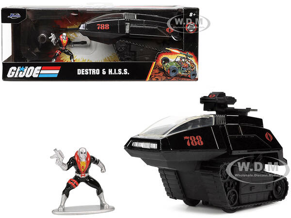 H.I.S.S. Tank 788 with Turret and Destro Diecast Figure \