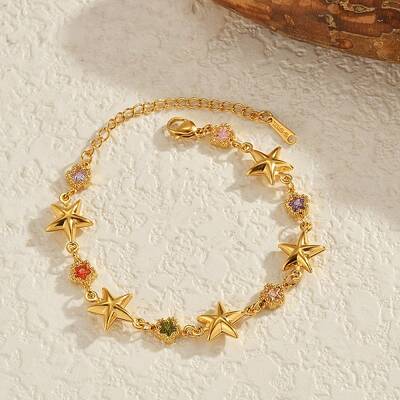 304 Stainless Steel Link  Bracelets for Women