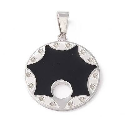 304 Stainless Steel Enamel Pendants