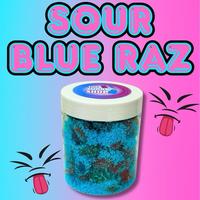 Sour Blue Raz Gushers