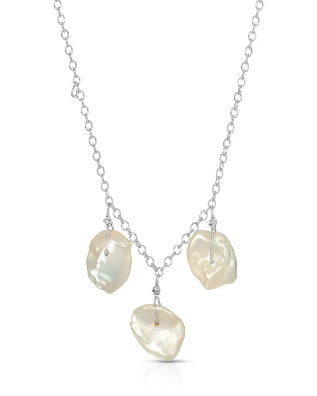 Serafina Necklace | Metal Color: Silver