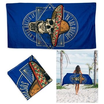 25 Custom 30 x 60 Full Color Towel - Microfiber