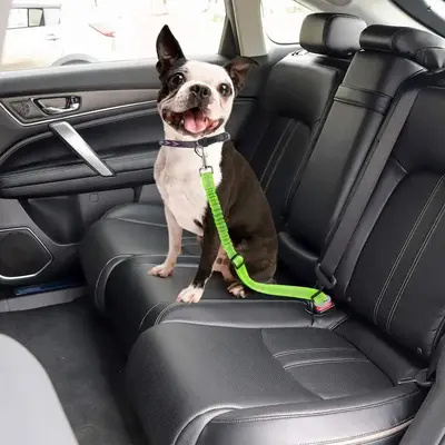 Adjustable Pet Car Seat Belt, 1pc Pet Safety Leash, Car Pet Supplies, Suitable for Cats and Dogs, Ensuring Pet Safety Belt
