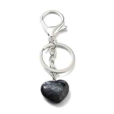 Natural Labradorite Keychain