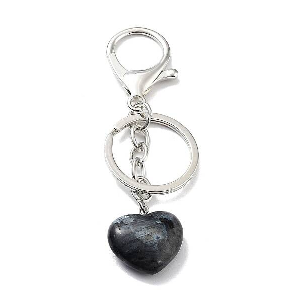 Natural Labradorite Keychain