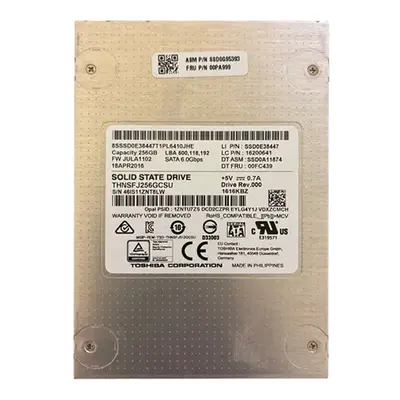 00PA999 Lenovo 256GB Multi-Level Cell SATA 6Gb/s 2.5-Inch Solid State Drive