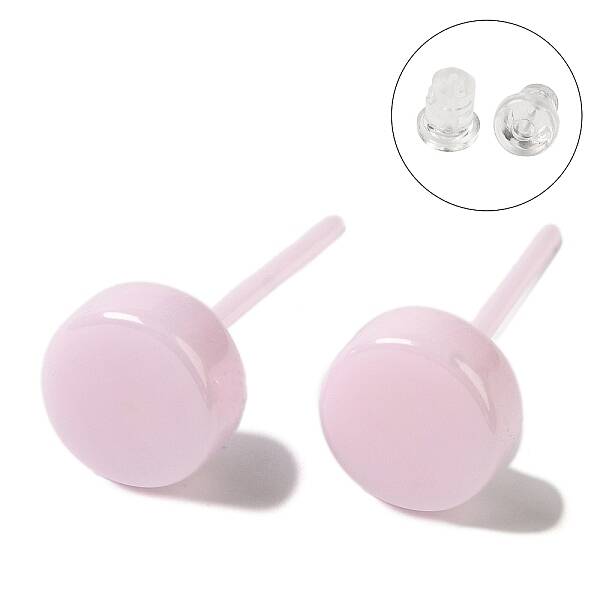 Hypoallergenic Bioceramics Zirconia Ceramic Stud Earrings