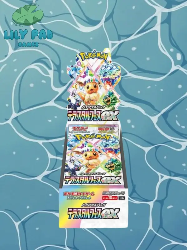 Pokémon Terastal Festival Booster Box - Collectible Cards Featuring Pokémon Characters
