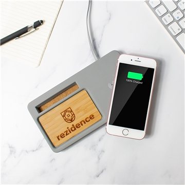 1 Custom Power Mantle - Wireless Charging & Bamboo