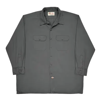 Dickies Shirt - 2XL Grey Polyester Blend | Size: xx-large