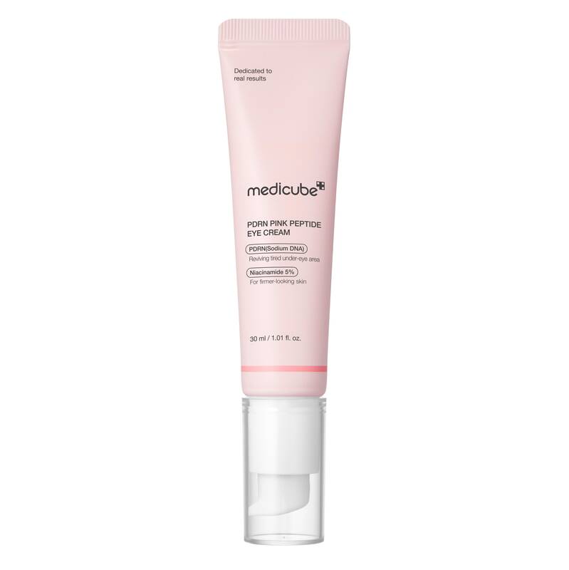 [medicube]  PDRN Pink Peptide Eye Serum  99% Salmon DNA PDRN, 99% Pure Retinol, 5% Niacinamide  Dark Circles, Puffy Eyes