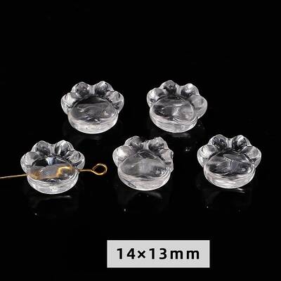 Natural Quartz Crystal Carved Beads
