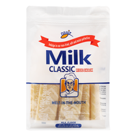 Orbit Milk Classic Rice Snack 24 pcs (240 g) | Creamy Milk Flavor Crispy Snack Individually Wrapped Melt In The Mouth Crunchy