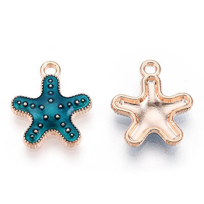 Alloy Enamel Pendants