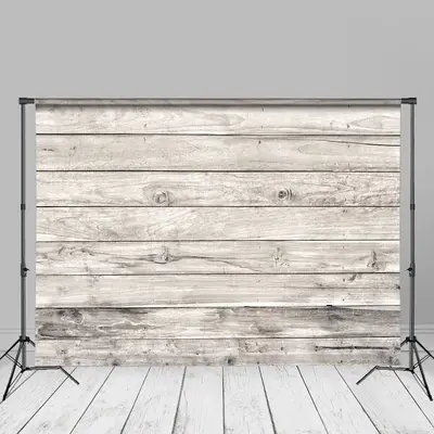 Vintage Wooden Stripe Board Photography Backdrop - Aperturee