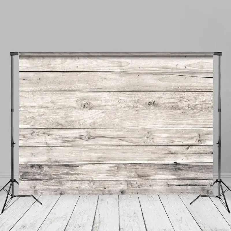 Vintage Wooden Stripe Board Photography Backdrop - Aperturee
