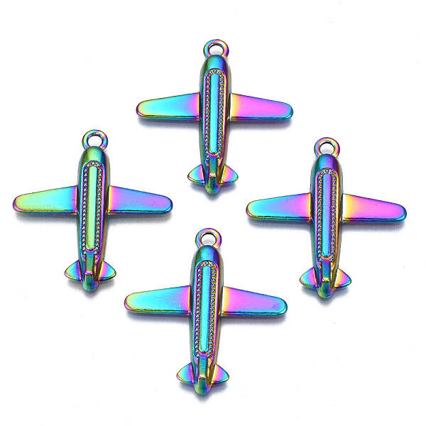 Rainbow Color Alloy Pendants