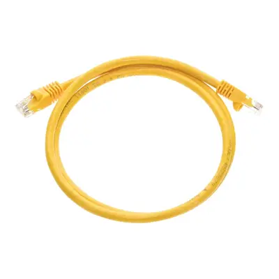 2298 Monoprice Cat6 Ethernet Patch Cable Snagless RJ45 Stranded 550MHz UTP Pure Bare Copper Wire 24AWG 3ft Yellow