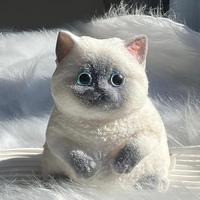 【6” Large】MOBECK 3DTaba Squishy Cat,Cat Taba Squishy,Squishy Toys，Taba Cat Squishy Squeeze Toys,Adorable Squishy Cat,...
