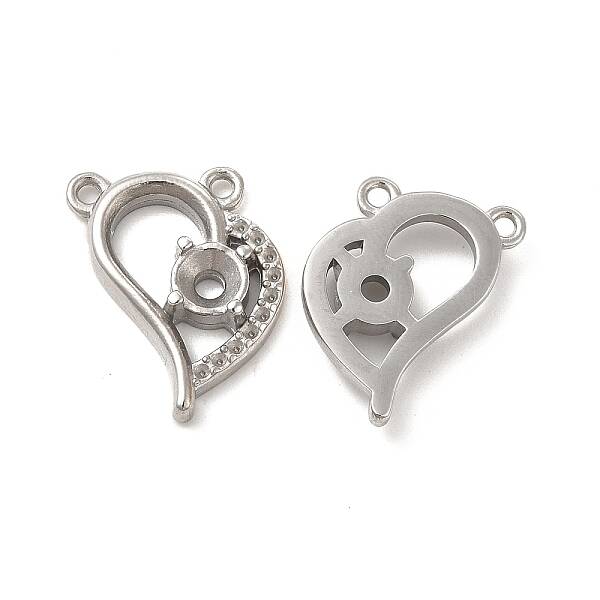 Non-Tarnish 304 Stainless Steel Pendant Rhinestone Settings
