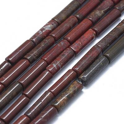Natural Brecciated Jasper Beads Strands