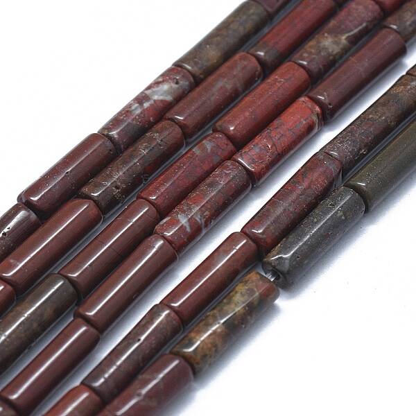 Natural Brecciated Jasper Beads Strands