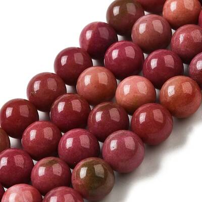 Dyed Natural Malaysia Jade Beads Strands