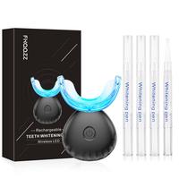 Oral Care Kit, 1 Set Household Wireless Teeth Care Kit, Including 1 Count Teeth Beauty Instrument & 4 Counts Beauty Pen