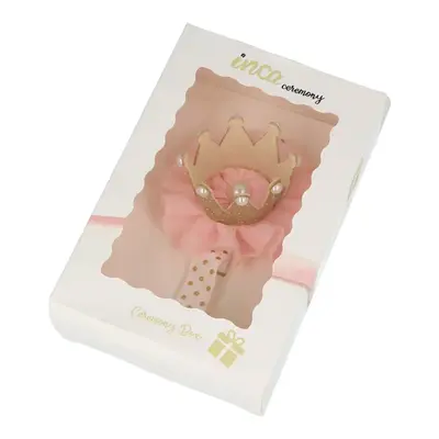 Inca Ribbon With Fabric Flower And Crown 1 U