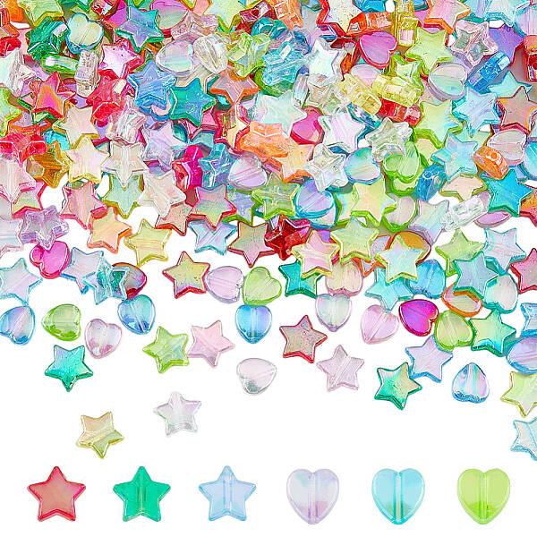 Eco-Friendly Transparent Acrylic Beads