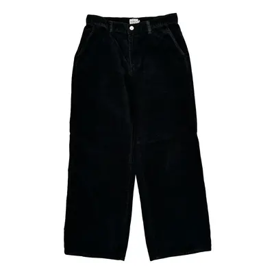 Calvin Klein Cord Trousers - 30? Waist Black Cotton