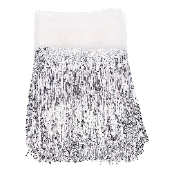 PVC Sequin/Paillette Tassel Fringe Polyester Ribbon