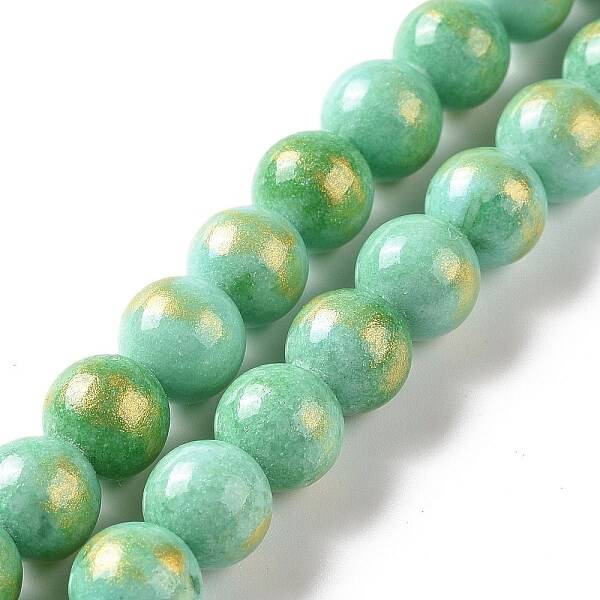 Natural Mashan Jade Beads Strands