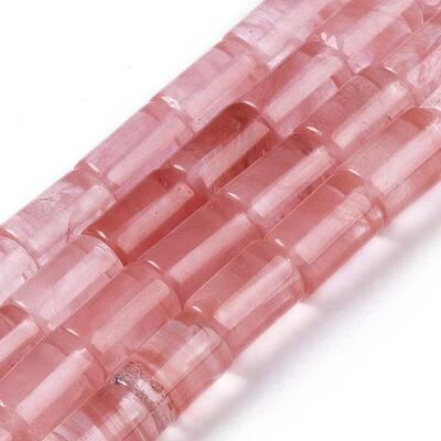 Cherry Quartz Glass Beads Strands