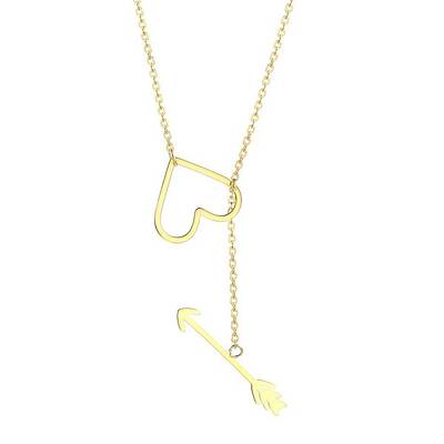 Simple and Stylish Stainless Steel Lariat Necklaces