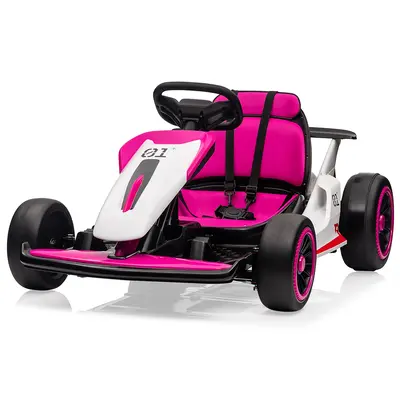 Garvee Ride - G Series: 6+,24V Drift Kart with 2X150W Strong Motor, 7AH Big Battery, Electric Pedals, Electric Go Kart Outdoo...
